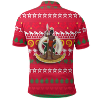 Vanuatu Christmas Polo Shirt Ugly Christmas LT12 - Polynesian Pride