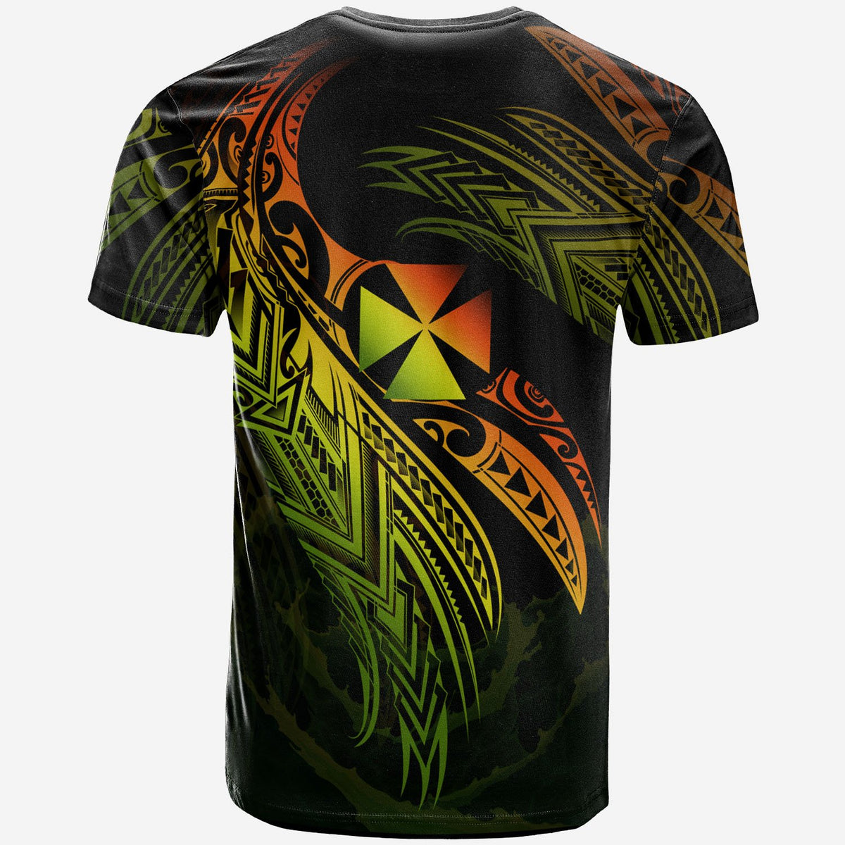 Wallis and Futuna Polynesian T Shirt Wallis and Futuna Legend Reggae Version - Polynesian Pride