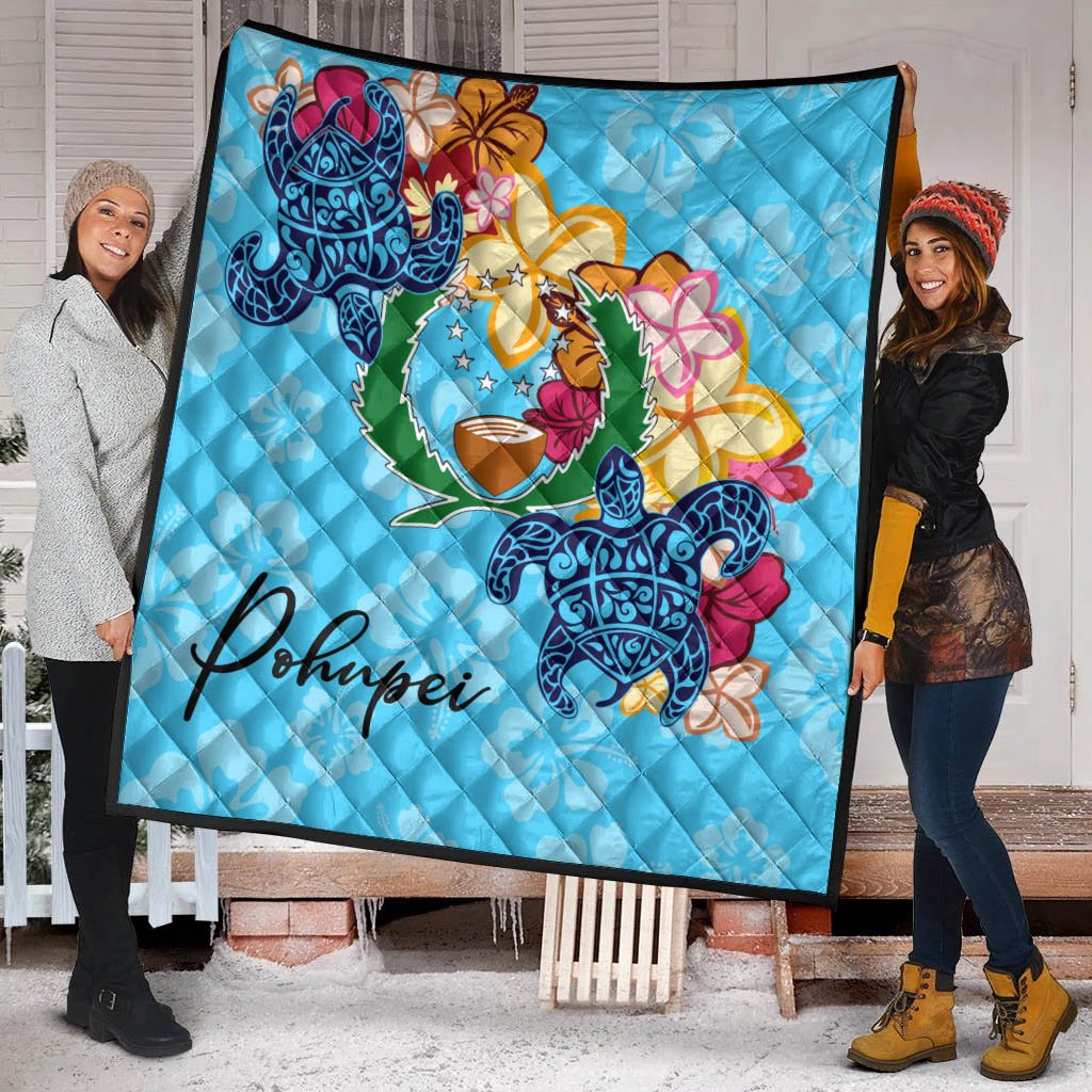 Pohnpei Premium Quilt - Tropical Style - Polynesian Pride