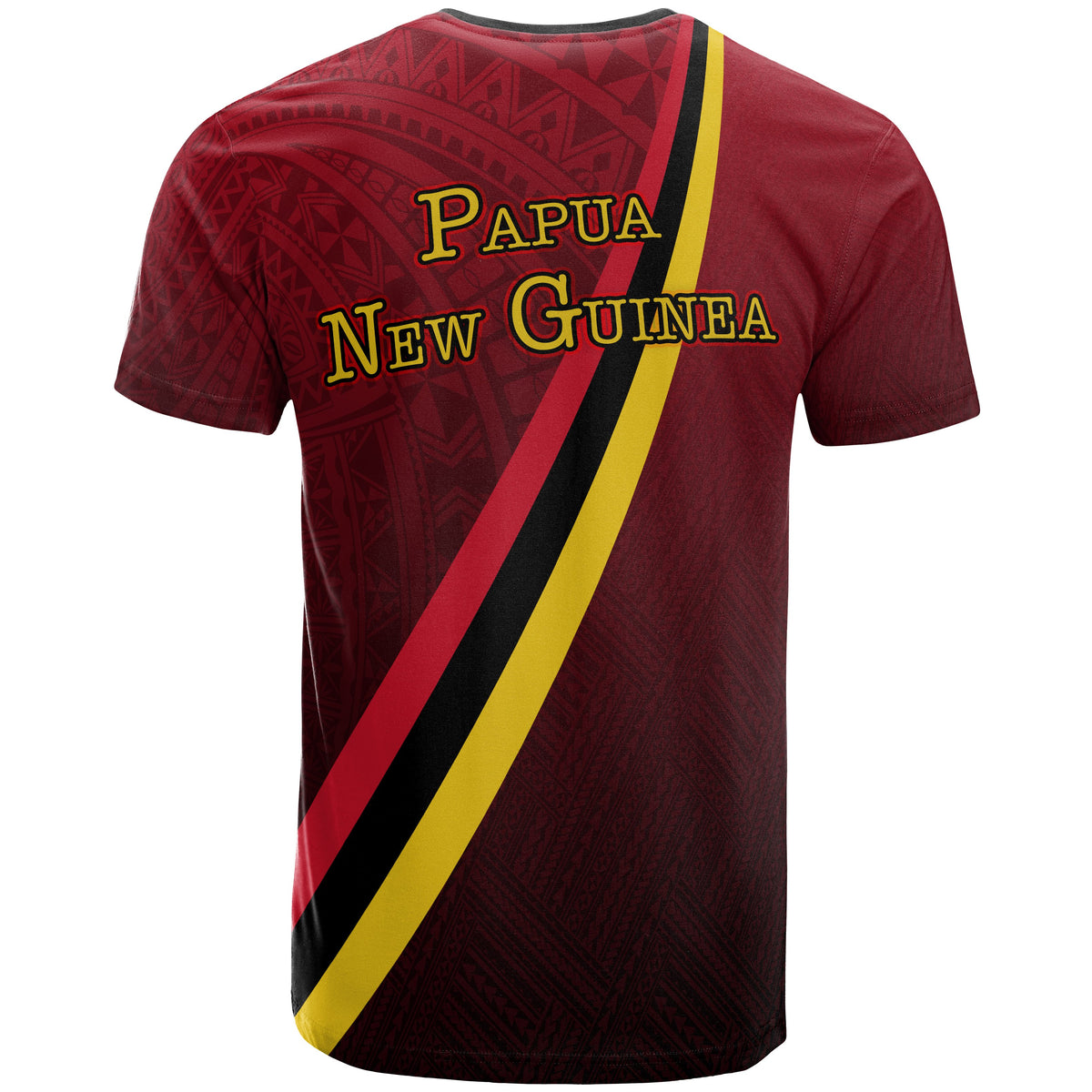 Papua New Guinea T Shirt Papua New Guinea Flag Sailing Style - Polynesian Pride