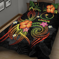 Chuuk Polynesian Quilt Bed Set - Legend of Chuuk (Reggae) - Polynesian Pride