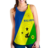 Vanuatu Malampa Province - Women Tank Top - Flag Style - LT12 - Polynesian Pride