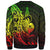 New Caledonia Sweatshirt - Polynesian Pattern Style Reggae Color - Polynesian Pride