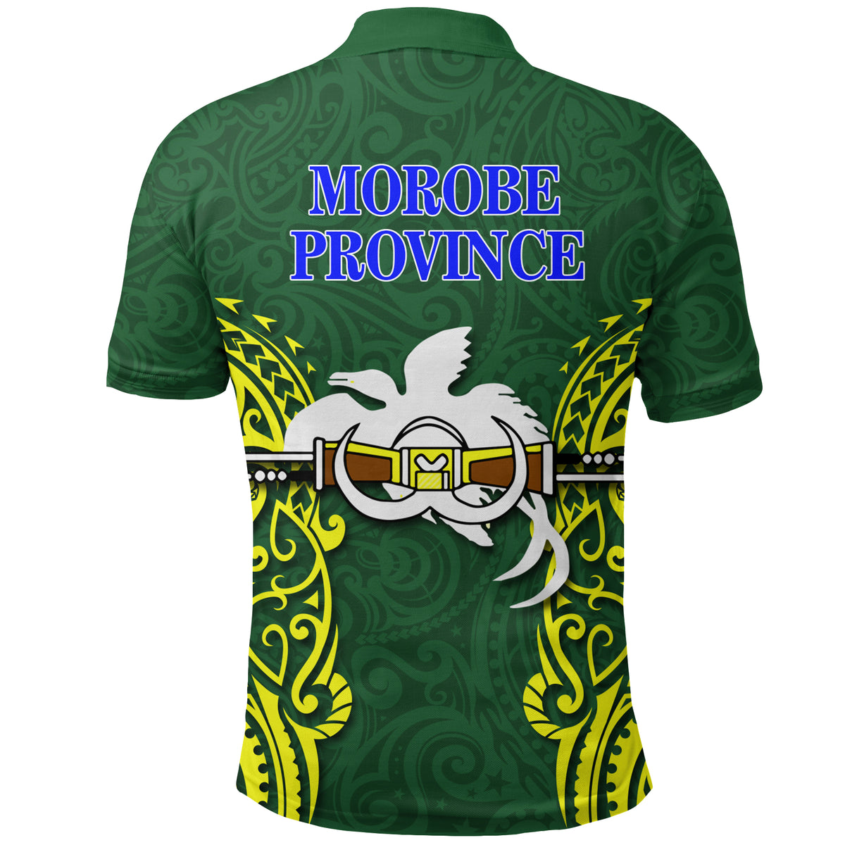 Papua New Guinea Morobe Province Independence Pride Polo Shirt LT12 - Polynesian Pride