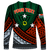 (Custom Personalised) Vanuatu Penama Province Tribal Pattern Long Sleeve Shirt - LT12 - Polynesian Pride