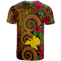 Papua New Guinea Polynesian T Shirt Hibiscus Vintage - Polynesian Pride