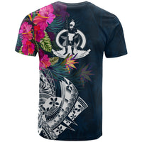Vanuatu Polynesian T Shirt Summer Vibes - Polynesian Pride