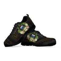 Samoa Sneakers - Polynesian Gold Patterns Collection - Polynesian Pride