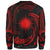 Marshall Islands Polynesian Sweater - Red Tribal Wave - Polynesian Pride