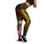 Pohnpei Polynesian Women's Leggings - Hibiscus and Banana Leaves Reggae - Polynesian Pride