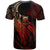 Tuvalu Polynesian Custom T Shirt Tuvaluan Legend Red Version - Polynesian Pride