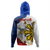 Sikaran Philippines Hoodie Eagles Filipino Sun Flag Grunge Style - Polynesian Pride