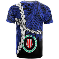 Papua New Guinea Autonomous Region of Bougainville Province Polynesian Custom T Shirt Tribal Wave Tattoo - Polynesian Pride