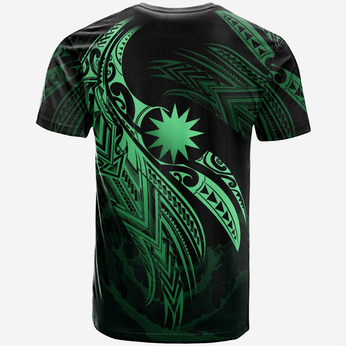 Marshall Islands Polynesian T Shirt Marshall Islands Legend Green Version - Polynesian Pride