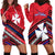 Wallis and Futuna Hoodie Dress Creative Polynesian LT13 Red - Polynesian Pride