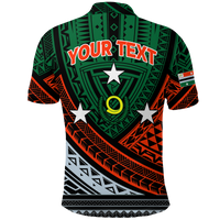 Custom Vanuatu Penama Province Tribal Pattern Polo Shirt LT12 - Polynesian Pride