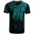 Fiji T Shirt Polynesian Wings (Turquoise) - Polynesian Pride