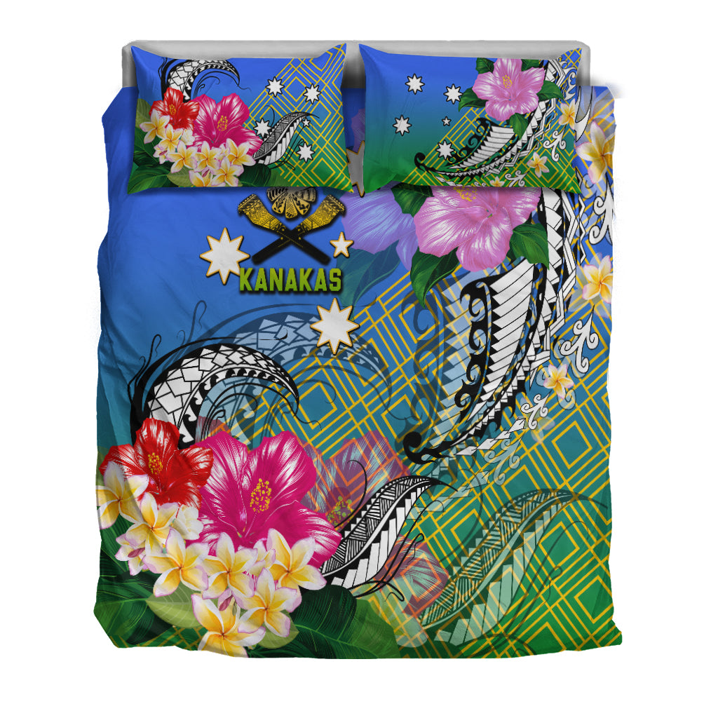 South Sea Islanders Kanakas Hibiscus Polynesia Bedding Set - LT2 - Polynesian Pride