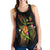 New Caledonia Polynesian Personalised Women's Racerback Tank - Legend of New Caledonia (Reggae) - Polynesian Pride