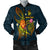 New Caledonia Polynesian Personalised Men's Bomber Jacket - Legend of New Caledonia (Blue) Blue - Polynesian Pride