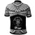 Niue Polo Shirt Polynesian Tattoo White Version - Polynesian Pride