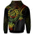 Cook Islands Custom Hoodie Reggae Turtle - Polynesian Pride