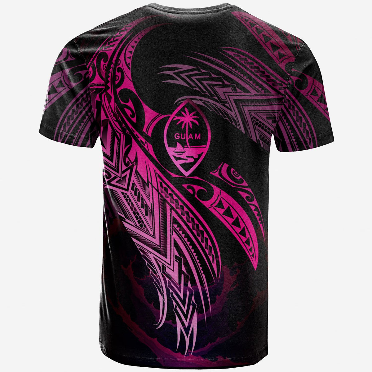 Guam Polynesian T Shirt Guam Legend Pink Version - Polynesian Pride
