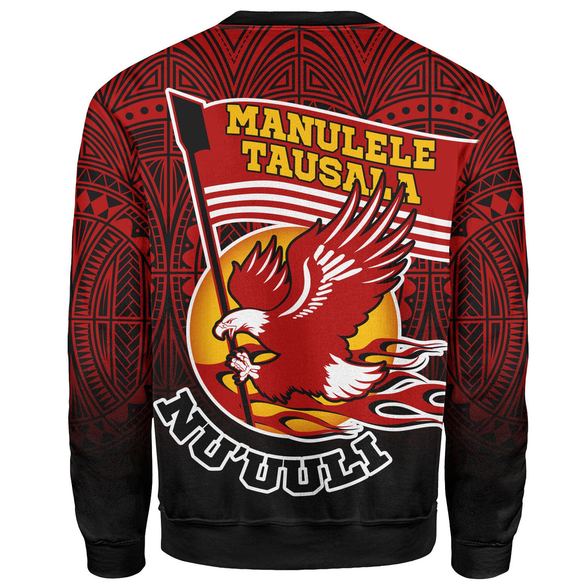 American Samoa Sweatshirt - Manulele Tausala Nuuuli (Ver 2) - Polynesian Pride