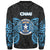 Northern Mariana Islands Polynesian Sweater - Spirit Style Blue - Polynesian Pride