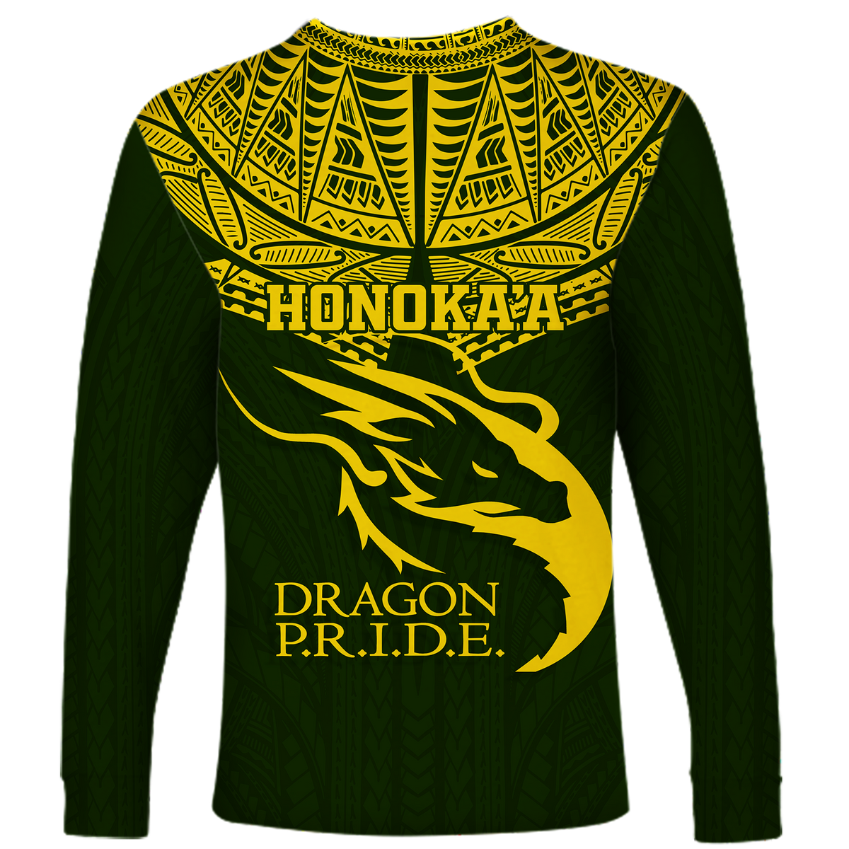 Hawaii Honokaa High & Intermediate School Long Sleeve Shirt - LT12 - Polynesian Pride
