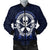 American Samoa Bomber Jacket - Paepaeulupo'o Aua Blue Unisex - Polynesian Pride