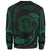 Palau Polynesian Sweater - Green Tribal Wave - Polynesian Pride