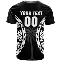 Custom Fiji Rugby Sevens Fijian Tapa Pattern T Shirt LT12 - Polynesian Pride
