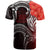 Samoa Custom T Shirt Samoa Seal Wave Style (Red) - Polynesian Pride