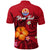 Custom Tahiti Maohi Polo Shirt Hibiscus With Tribal LT12 - Polynesian Pride