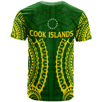 Cook Islands T Shirt Tribal Pattern LT12 - Polynesian Pride