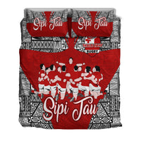 Tonga Rugby Ikale Tahi Sipi Tau Bedding Set - LT2 - Polynesian Pride