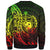 Samoa Sweatshirt - Custom Personalised Polynesian Pattern Style Reggae Color - Polynesian Pride