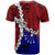 Papua New Guinea Central Province Polynesian Custom T Shirt Tribal Wave Tattoo - Polynesian Pride