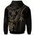 Niue Custom Zip up Hoodie Gold Turtle - Polynesian Pride