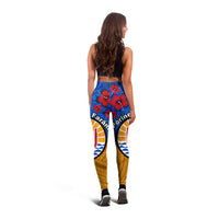 French Polynesian Hibiscus Flowers Leggings - LT20 - Polynesian Pride
