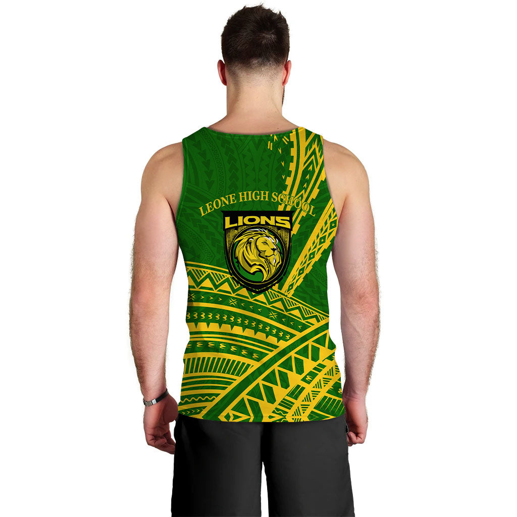 Leone High School Pride Men Tank Top - LT12 - Polynesian Pride
