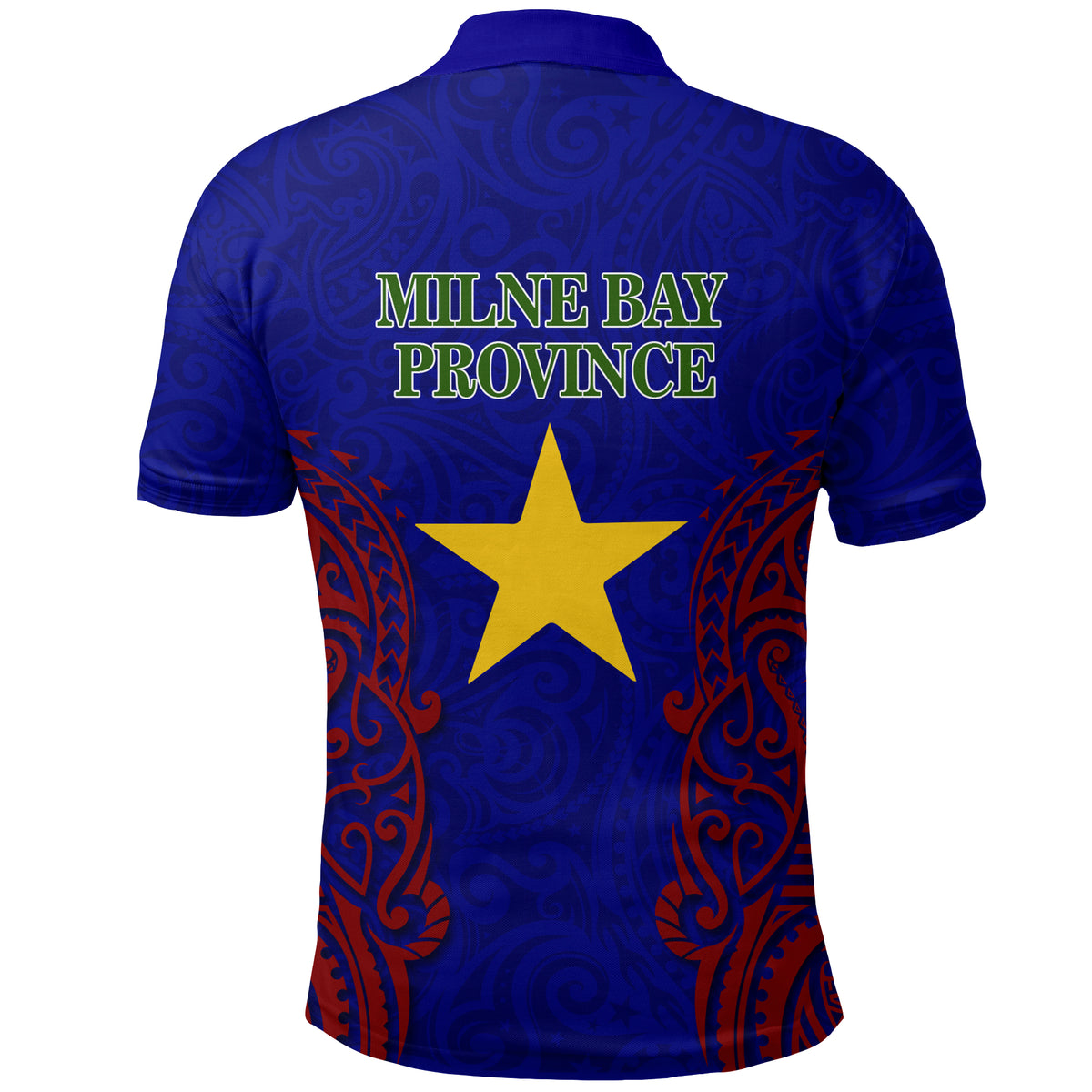 Papua New Guinea Milne Bay Province Independence Pride Polo Shirt LT12 - Polynesian Pride