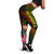 Vanuatu Polynesian Women's Leggings - Hibiscus and Banana Leaves Reggae - Polynesian Pride