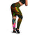 Niue Polynesian Women's Legging - Hibiscus and Banana Leaves Reggae - Polynesian Pride