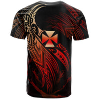 Wallis and Futuna Polynesian Custom T Shirt Wallis and Futuna Legend Red Version - Polynesian Pride