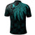 Yap Custom Polo Polynesian Wings (Turquoise) - Polynesian Pride