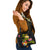 Tonga Polynesian Shoulder Handbag - Plumeria Tribal - Polynesian Pride