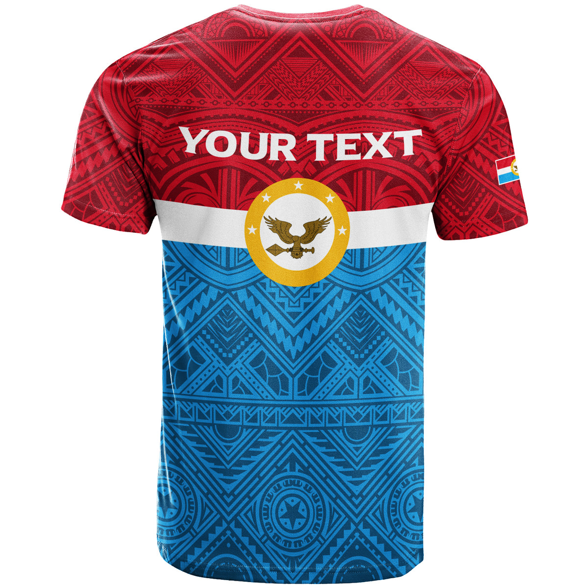 Custom Solomon Islands Malaita Province T Shirt Tribal Pattern LT12 - Polynesian Pride