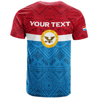 Custom Solomon Islands Malaita Province T Shirt Tribal Pattern LT12 - Polynesian Pride